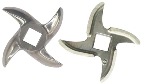 #12 - Cuchilla de acero inoxidable para picadora de carne de repuesto para amoladoras