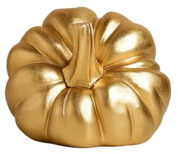 Pocoiau Pumpkin Fall Decorations Décoratives Citrouilles Artificielles pour Halloween Autumn Harvests Festival Tableau De Table Home Decor Gold Table Centres