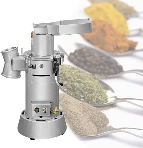 Mulino continuo ad alta velocità, mulino elettrico per cereali, mulino per mangimi continuo industriale, adatto per cereali secchi, erbe aromatiche e mais.