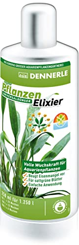 Dennerle 2754 Pflanzen Elixier - Universaldünger für Aquarienpflanzen, für sattgrüne Blätter, 250 ml