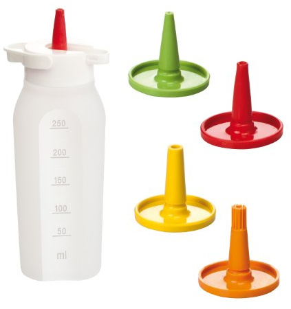 Tescoma Dosierflasche PRESTO 250 ml, 4 Tüllen