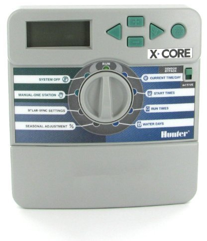 Hunter irrigatore XC800I x-core 8-station indoor solo sprinkler timer per esterni, a casa, giardino, fornitura, manutenzione