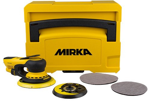 Mirka DEROS 5650 CV 125 and 150MM Vacuum Orbit 5MM KISTE