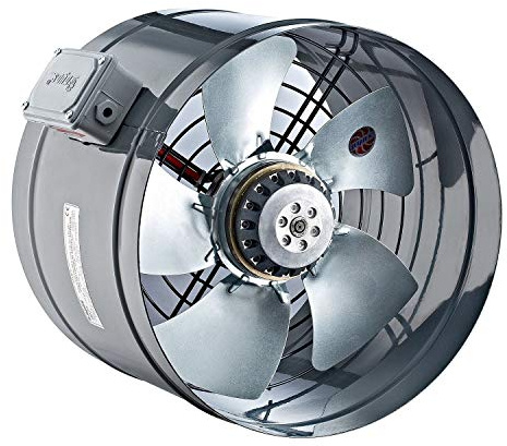 355mm Industrie Rohrventilator Kanallüfter Kanalventilator Rohrlüfter Rohrgebläse Rohrventilator Axial Ventilator Axialventilator Rohr Kanal Gebläse Metall-lüfter Kanalgebläse