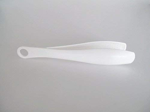 Tupperware® Küchenhelfer Zuckerzange Greiferle Zuckerzange Zuckerwürfel ZANGENUTENSIL Tupperware Weiß 15 cm Länge