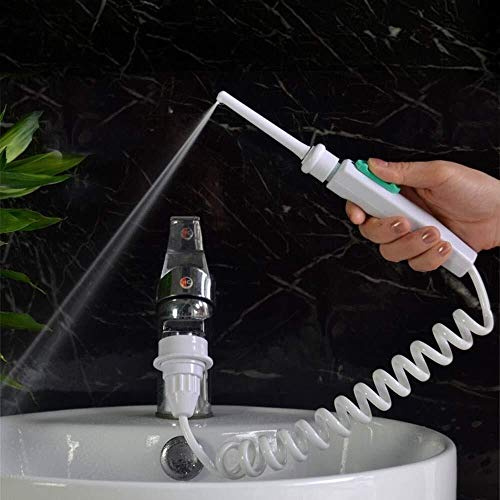 Lchts Floss-Reiniger-Hahn Munddusche, Wasser Dental Flosser Tragbare Wasserstrahl Zahnbürste Oral Bewässerung Zähne Reinigungsausrüstung Reinigungszubehör
