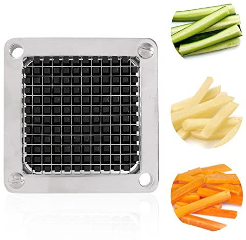 POWLAB Replacement Chopper 1/4 Blade Commercial Vegetable Chopper Dicer Stainless Steel Blade for Fruit Cutting Machine Tomato French Fries Cutter