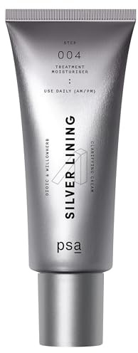 PSA SILVER LINING Dioic & Willowherb Clarifying Cream: Moisturiser For Blemish And Breakout-Prone Skin. 50 ml/1.7 oz