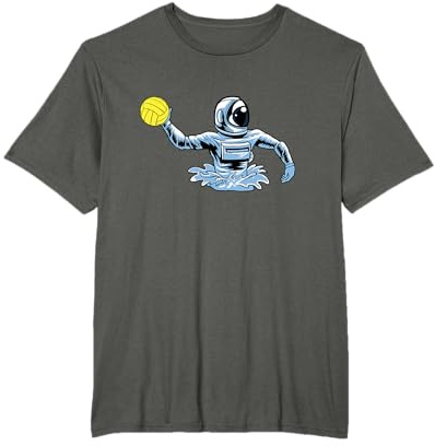 Waterpolista Astronauta Acuático Deporte - Jugador Waterpolo Camiseta