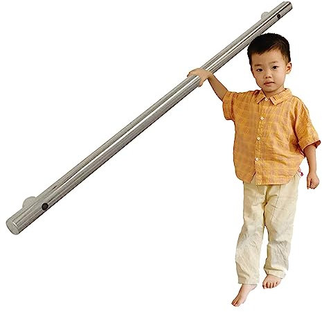 Rundrohr-Handläufe für Treppen, 1 Fuß – 20 Fuß, Edelstahl-Haltegriff für den Außenbereich, Wand, rutschfester Haltegriff, Geländer, lang, 80 cm, 1 m, 1,5 m, 2 m, 2,5 m, 3 m, Sicherheitshandlauf ( Size