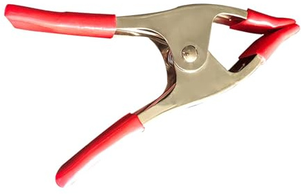 - Pinzas de resorte para carpintería, pinzas de resorte resistentes - Fuerza de sujeción de larga duración en forma de A - Pinzas de resorte de metal, pinzas reforzadas, fuerza de sujeción