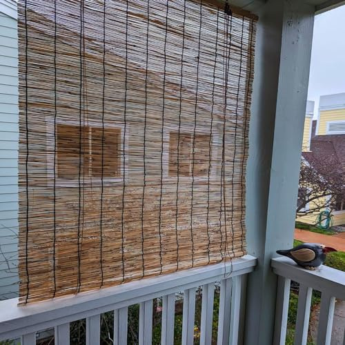 60cm 78cm 80cm 96cm 100cm 110cm 115cm 150cm Bamboo Blinds, Window Bamboo Shades, Light Filtering Bamboo Roller Shades, Roll Up Window Blinds