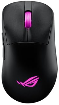 Asus ROG KERIS II ORIGIN trådlös mus, svart, 42000 DPI, 2,4 GHZ, ERGO, 65G