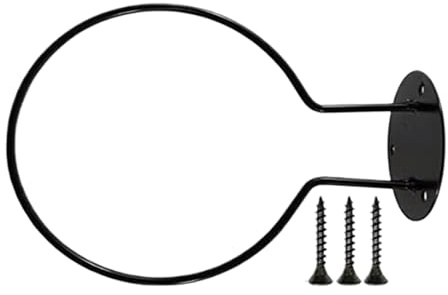 Estante de almacenamiento de pelotas, soporte de pared de metal resistente, organizador de gimnasio en casa y garaje, exhibición de pelotas deportivas y almacenamiento para fútbol, béisbol, voleibol