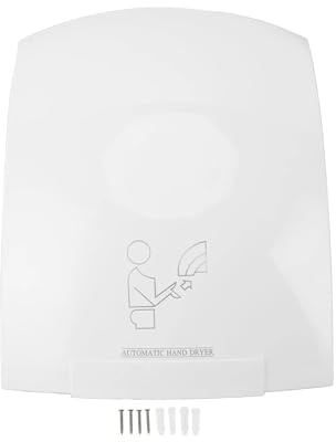 BJdfgE Automatischer Händetrockner, heiß, kalt, Hochgeschwindigkeitswind, Wand-Induktions-Händetrockner, 1200 W, for gewerbliche Badezimmer-WC