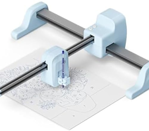Digital plotter för skissning och färgningskit, genererar automatiskt försvinnande linjekonst