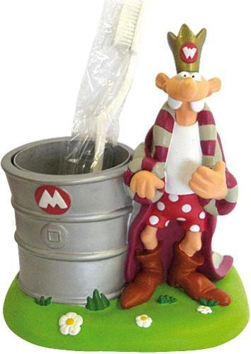 Brösel Achterbahn AG, Kiel Werner Der oginaal- universal- Bierdosen-, Zahnbürsten-, Stift- und Kleinkram - Halter große Sammelfigur - bekannt aus den Werner-Filmen Comic-Figur ungefähr 16 cm hoch