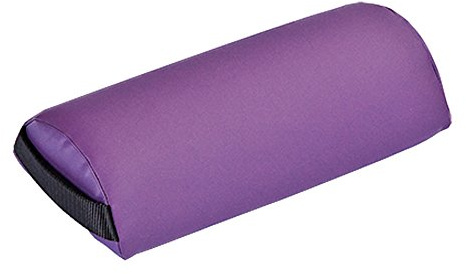 Earthlite Nackenrolle Nackenrolle - Langlebige Massagekissen 100% PU Polster inkl. Gurtgriff/Profiqualität für Massageliegen/Rückenschmerzen Linderung von Rückenschmerzen Amethyst