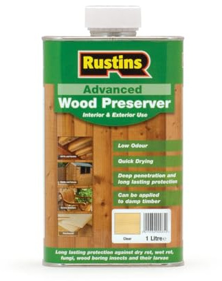 Rustins Advanced Wood Preserver Clear 1L