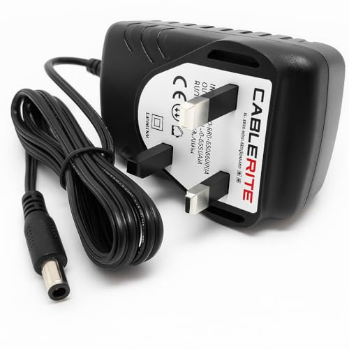 15v 1a mains power supply adapter charger for Fifth Gear 23585.1 Jump start booster PSU