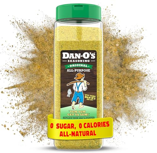 Dan-O's Original Seasoning – natürlich, Natriumarm, kein Zucker, kein MSG (590 ml)