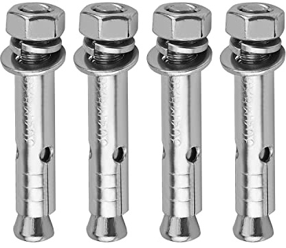 MroMax M8 x 60 mm 304 Edelstahl Sechskantmutter Hülse Anker Expansion Schrauben 4 Stück