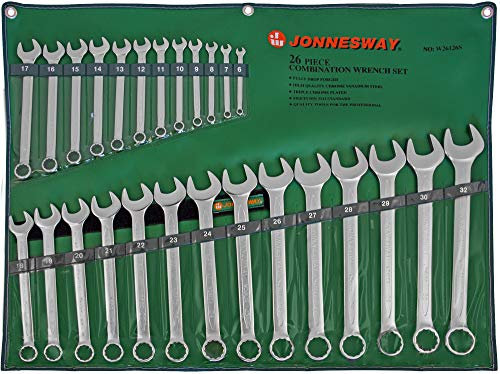 26 tlg Ringmaulschlüsselsatz 6-32mm W26126S Jonnesway Premium Werkzeuge