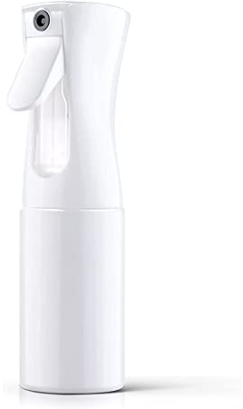 TOMYEUS Flacone Spray Acqua di Plastica per Parrucchieri Riutilizzabile Bottiglia Spray per Barbiere,White