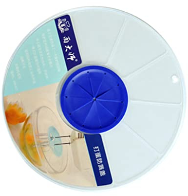 Kichvoe Couvercle Anti-projections Pour Bol à Éclaboussures Multifonctionnelle Outil De Cuisine Pratique Garde Écran Transparent Pour Mélange Et Cuisson
