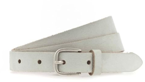 Tamaris Gürtel Essential Classics TB0016L02 Damen Gürtel Uni hellgrau 0710