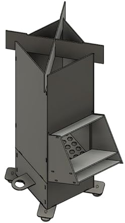 Raketenofen Bausatz zum Schweißen