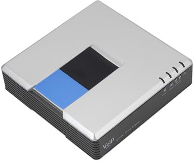 Portable VoIP with 2 Ports for the Office (UK Plug)