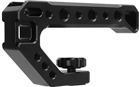 Poignée Supérieure pour Appareil Photo Reflex Poignée pour Appareil Photo sans Miroir Support D'adaptateur pour Griffe Froide Stabilisateur à Main Poignée Supérieure pour