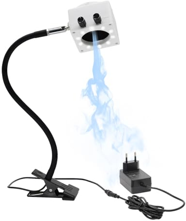 Treedix Kit estrattore fumi per saldatura con luci LED dimmerabili e aspirazione | 15 filtri a carbone attivo per la rimozione dei fumi, portatile, per saldatura, combustione del legno, brasatura