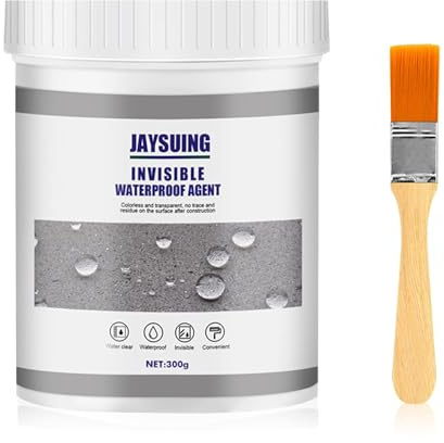 Agent Anti-Fuite Étanche 300g, Liquide Étanchéité Transparent, Waterproof Anti-Leakage Agent, Réparation des Murs, Pour Salle de Bain, Toilettes, Carrelage, Murs, Toit