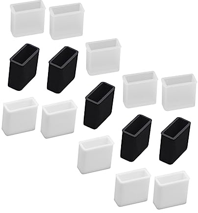 NAMOARLY 30pcs Usb Charging Port Protector Silicone Covers Dust Plug Caps for Laptop Smartphone Male Usb Port Protection Black White Soft Silicone