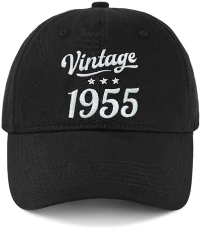 Toctax Baseballkeps herr 30/40/50/60/70 födelsedagspresent farfar gåva fars dag bomull keps herr dam, 70 år gammal, 58-60