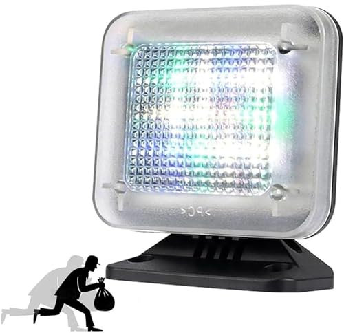 HKFGSHOP LED Lamp Fake TV Simulator Light, Night Security Light, Home Security Anti-Burglar Equipment, with Timer and Dusk Sensor, Home Security Fake Television for Burglary Protection