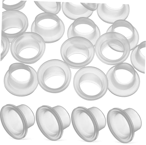 Silikon Dichtungsringe für Wasserhähne, 50 Stück, Weiß | Armaturendichtungen für Installationen, Universelle Passform, Dichtungen für Sanitäranwendungen