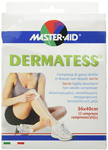 Master Aid Dermatess 36 x 40 cm, 12 Pezzi - 1 Prodotto