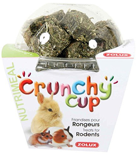 Crunchy Cup Erba Medica Carota 200 g