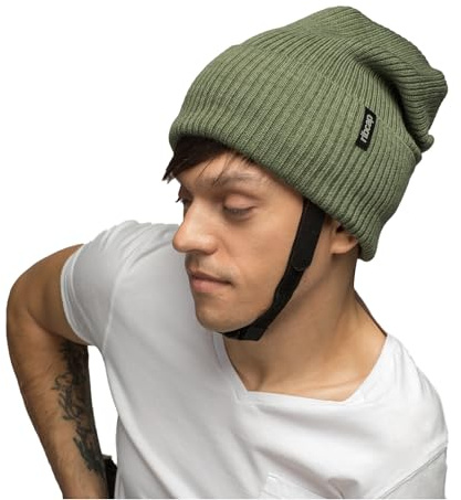 Ribcap Lenny Khaki | Weicher Schutzhelm bei Epilepsie und Sturzgefahr