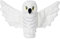Manhattan Toy Lego Hedwig The Owl Offiziell lizenzierte Minifigur aus Plüsch