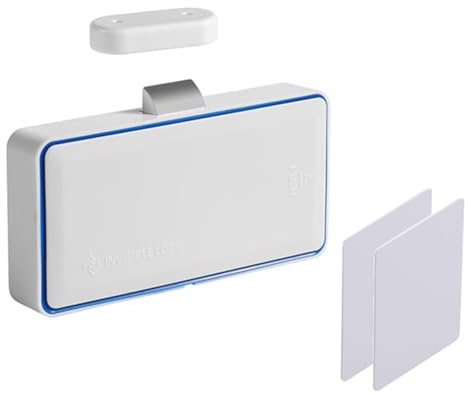 Kznifmk Verstecktes Schrankschloss, Intelligentes NFC-RFID-Elektronik-DIY-Kindersicherungsschloss für Schrankschubladen-Schränke