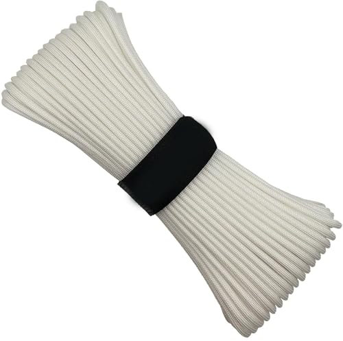 WHFCBJBW Zelt Paracord Seil Zeltschnur Wäscheleine Seil 7 Stränge Fallschirmschnur Survival Cord 29.9 m Paracord Seil Zelt Paracord
