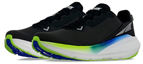 ALTRA Men's FWD VIA Road Running Shoe, Black/Blue, 12