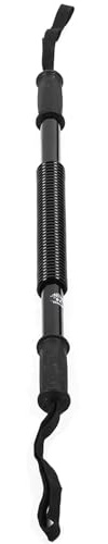 Qukaim Armtrainer, multifunktionaler Arm-Power-Trainer, 20 kg, Feder-Unterarm-Kraft-Muskeltrainer, Armtrainer und Brust-Expander, Fitnessgerät, Schwarz