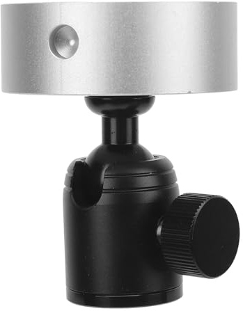 Sxhlseller Ball Heads Satellite Assembly Adapter, Aluminum Alloy -Satellite -Tobod Bergadapter Bolzenfdigungs System Good Compatibility for Camping (Silver Adapter)
