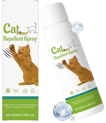 Generico Spray Anti per Gatti,100ml e Naturale Contro i | Spray Repellente per Gatti per Proteggere i Mobili | per Cuccioli Gattini Tappeto Divano Pelle Piante Minzione Urina Marcatura Addestramento