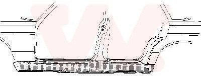 Van Wezel 3024103 Marche-pied gauche (Côté conducteur)